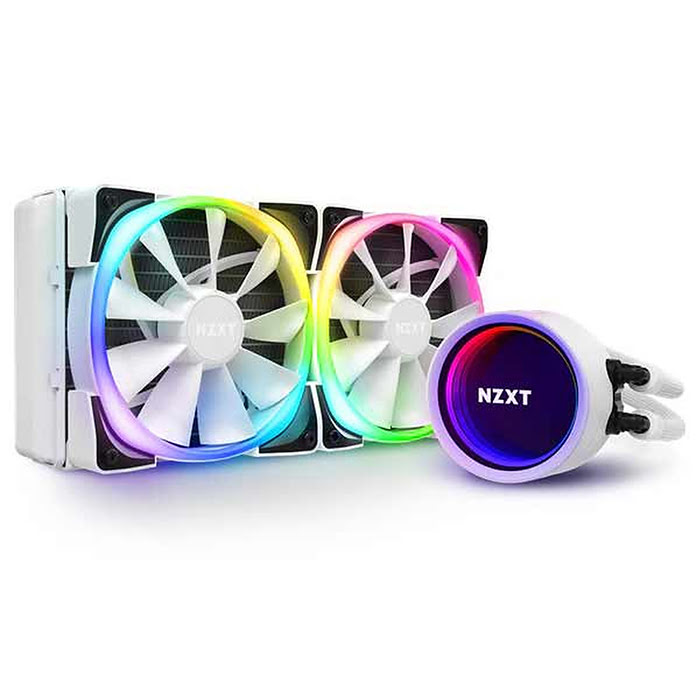 NZXT Kraken X53 Blanc RGB 240mm - Watercooling NZXT - grosbill.com - 0