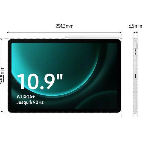 Samsung Galaxy TAB S9FE X510NZAE 10.9" 256Go Gray - 3