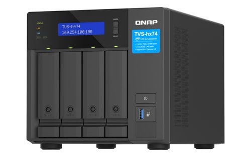 4bay QuTS hero NAS Intel Pent Gold G7400 - Achat / Vente sur grosbill.com - 5
