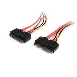 Connectique PC StarTech 12in 22 Pin SATA Power/Data Ext Cable Grosbill