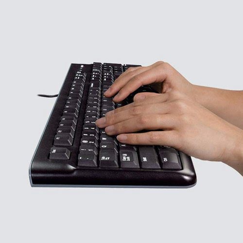 K120 Corded Keyboard Noir - Achat / Vente sur grosbill.com - 5