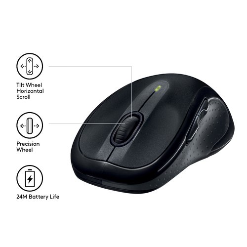 Wireless Mouse M510 - BLACK - EMEA - Achat / Vente sur grosbill.com - 2