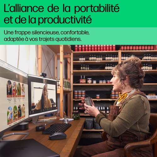 HP 460 Multi-Dev KBD FR - Achat / Vente sur grosbill.com - 15