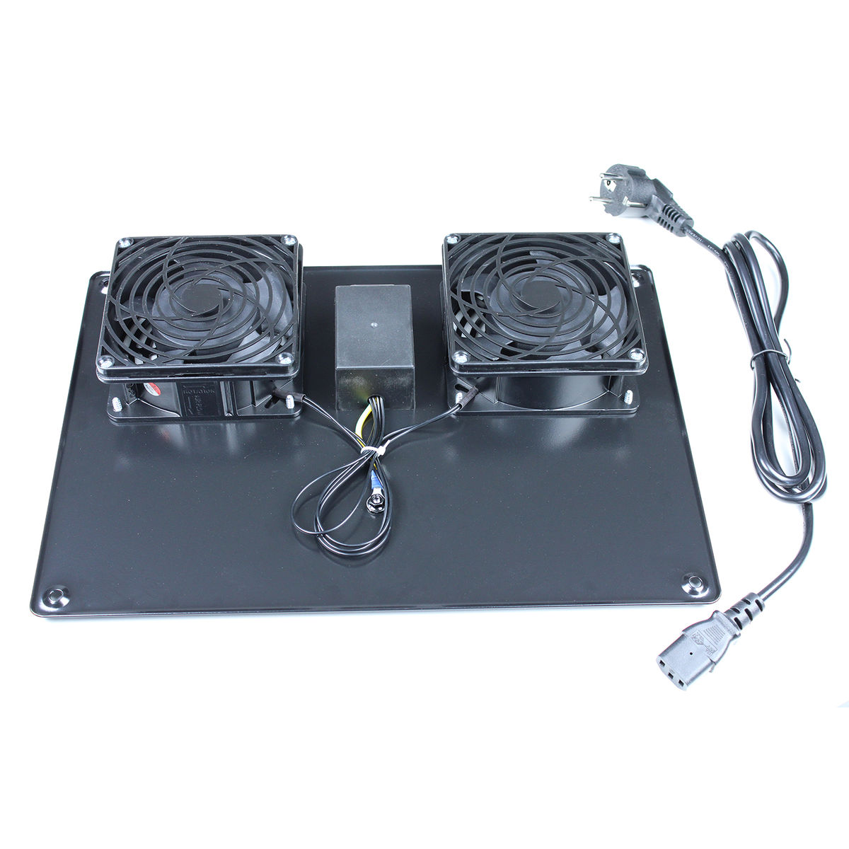 Kimex International Bloc 2 Ventilateurs toit pour Baie de Brassage 19" (110-0202) - Achat / Vente Réseau divers sur grosbill.com - 2