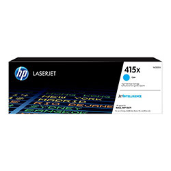 Consommable imprimante HP Toner Cyan 415x 6000 pages - W2031X Grosbill