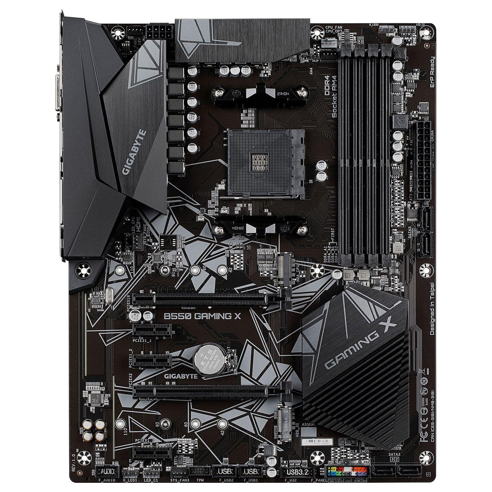 Gigabyte B550 GAMING X ATX  - Carte mère Gigabyte - grosbill.com - 3