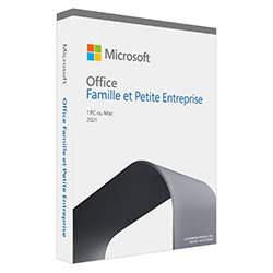 Logiciel suite bureautique Microsoft Grosbill