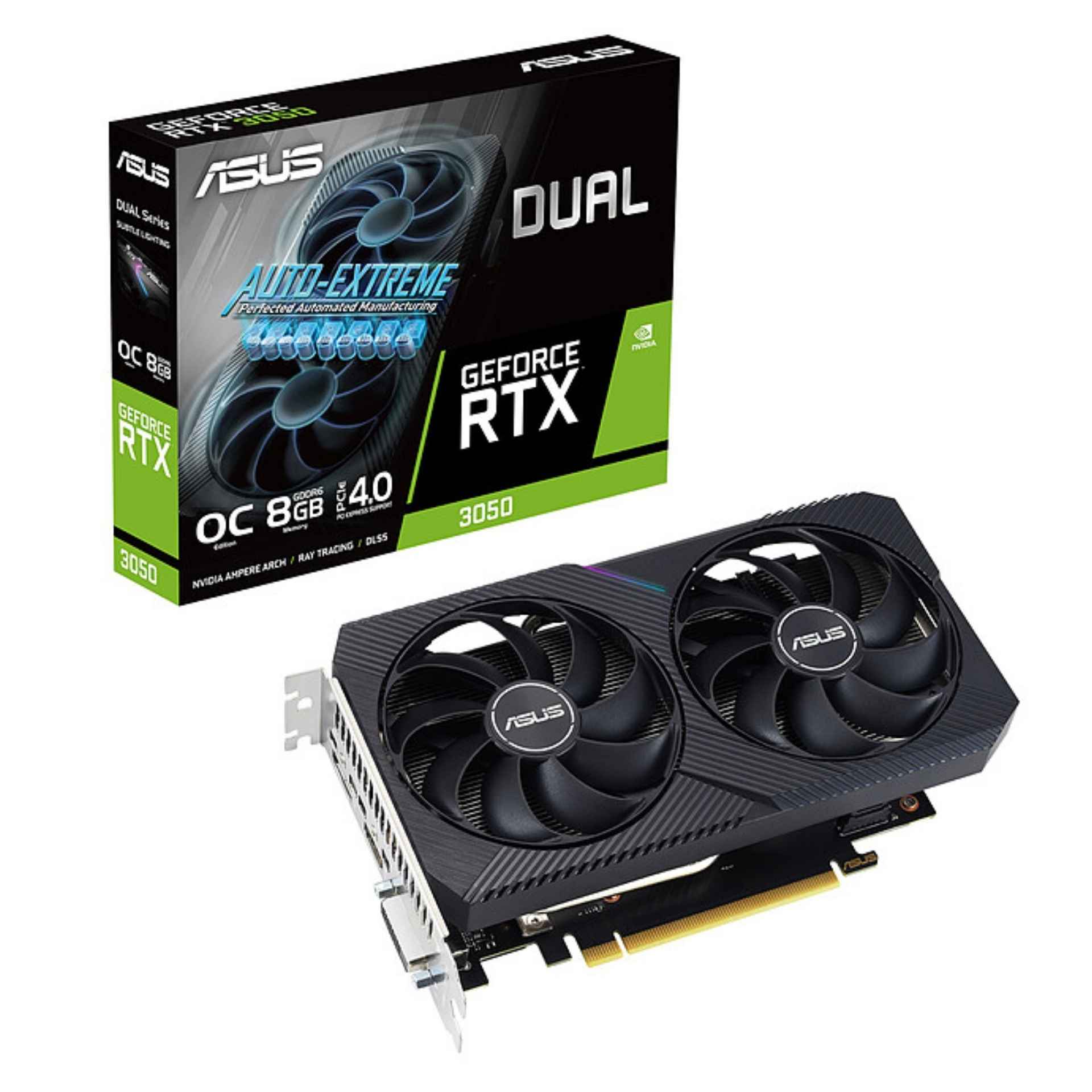 Asus Carte Graphique DUAL-RTX3050-O8G-Seconde Vie-Très Bon Etat (DUAL-RTX3050-O8G-TBE) - Achat / Vente Composant sur grosbill.com - 0