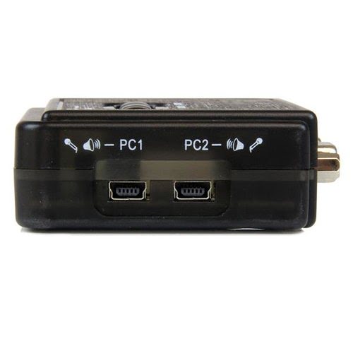 2 Port USB KVM Switch w/Audio & Cables - Achat / Vente sur grosbill.com - 1