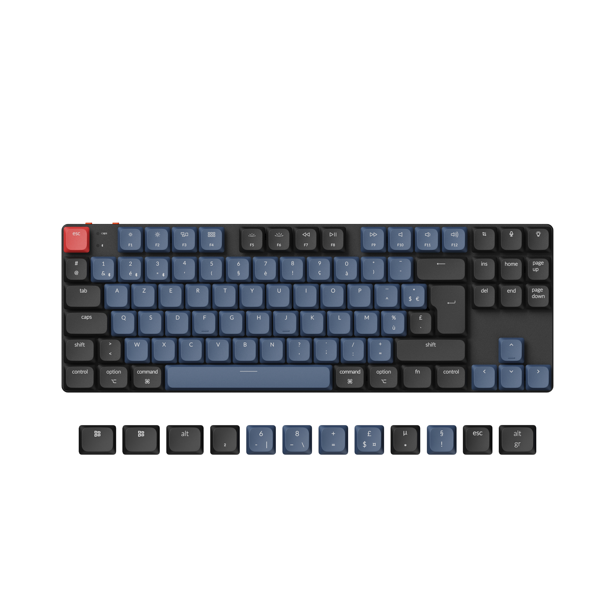 Keychron K1 PRO QMK RGB - Clavier PC Keychron - grosbill.com - 1