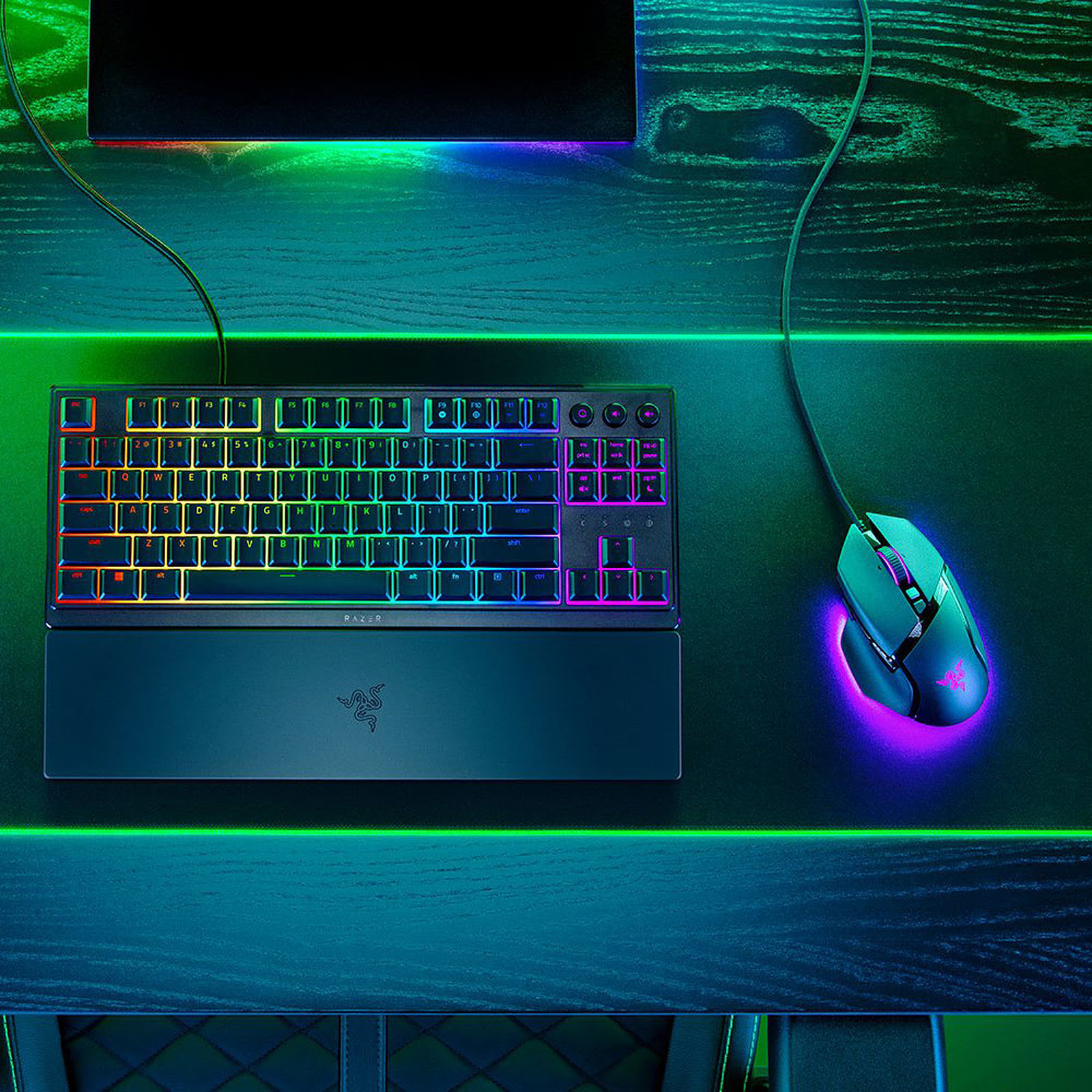 Razer Ornata V3 TKL - Clavier PC Razer - grosbill.com - 1