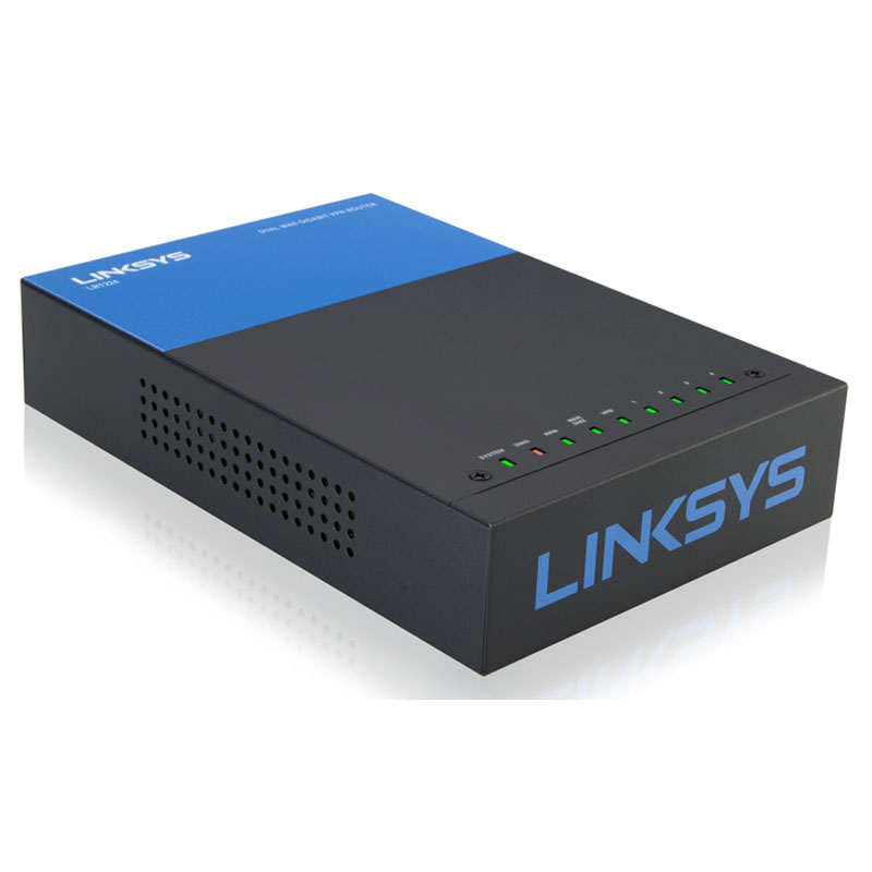 Linksys LRT224-EU - 4 Ports RJ45/2 ports WAN/VPN - Routeur - 0