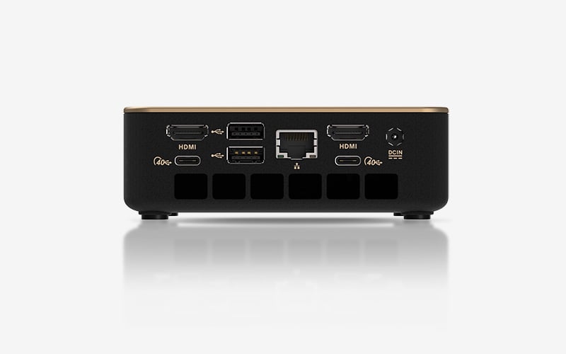 Sapphire EDGE AI Ryzen AI 7 350/So DDR5/M.2 nvme/Wifi/BT - Barebone et Mini-PC - 4