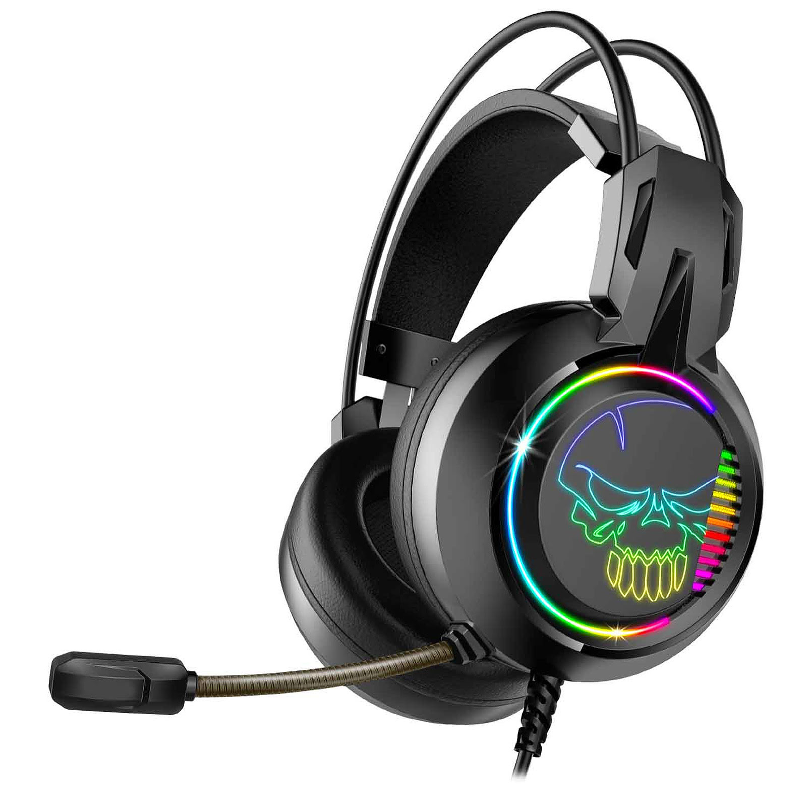 Spirit Of Gamer Elite H10 7.1 Surround RGB - Micro-casque - 0