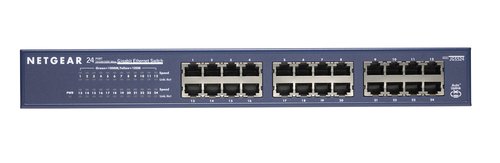 Netgear 24-port Gigabit Rack Mountable Network Switch - 24 (ports)/Sans POE/Non empilable/Non manageable