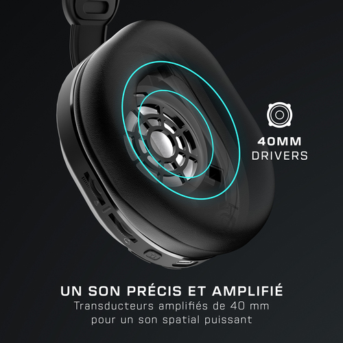 Turtle Beach Stealth 500 PC/Sans fil/Noir Stereo - Micro-casque - 13
