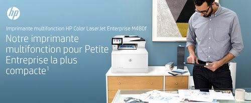  Color LaserJet Ent MFP M480f Printer (3QA55A#B19) - Achat / Vente sur grosbill.com - 7