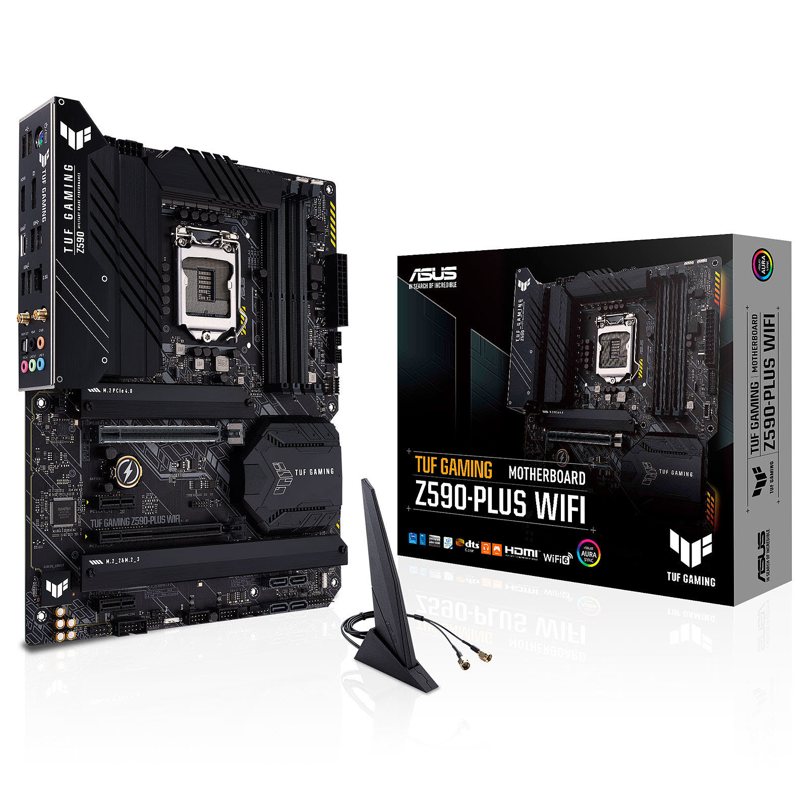 Asus TUF GAMING Z590-PLUS WiFi ATX  - Carte mère Asus - 0