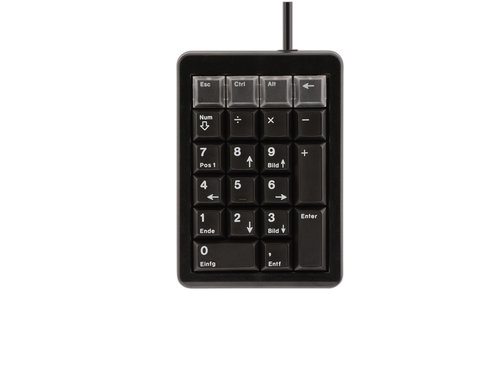 CLAVIER CHERRY G84 4700 disposition francaise clavier filaire touches programmables individuellement Black
