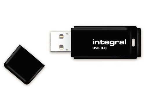 Integral USB 3.0 BLACK 32GB - Clé USB Integral - grosbill.com - 0