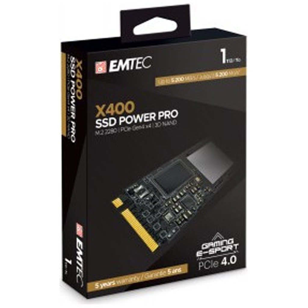 Emtec ECSSD1TX400  M.2 - Disque SSD Emtec - grosbill.com - 0