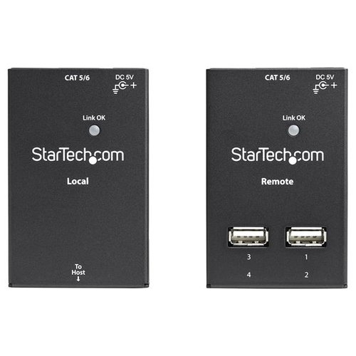 4 Port USB 2.0-Over-Cat5-or-6 Extender - Achat / Vente sur grosbill.com - 4