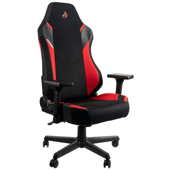 Nitro Concepts X1000 Inferno Red Noir/Rouge - Siège PC Gamer - 2