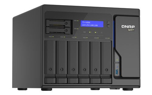 8Bay QuTS hero NAS built-in 2 M.2 NVMe - Achat / Vente sur grosbill.com - 2