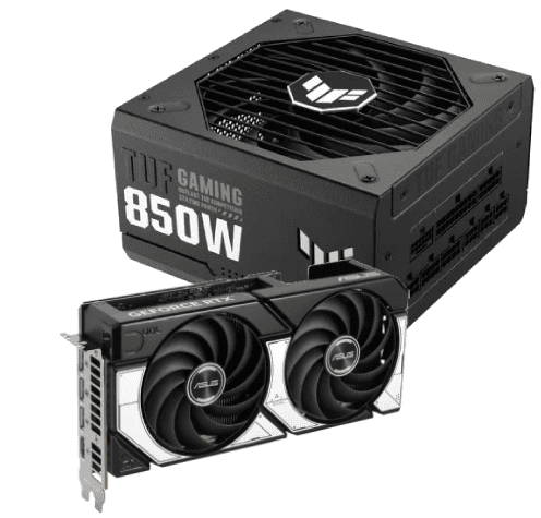 DUAL 5070 12G OC + TUF GAMING 850G - grosbill.com - 0