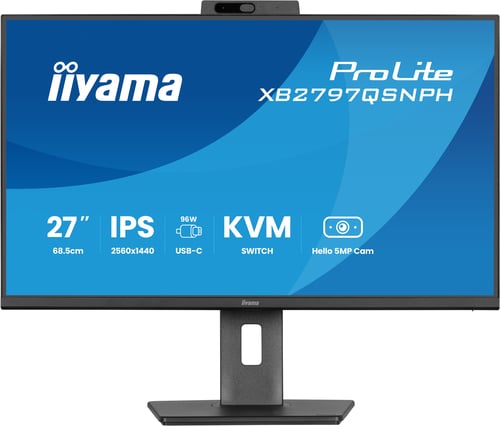 Iiyama 27 pouces  XB2797QSNPH-B1 - Ecran PC Iiyama - grosbill.com - 1