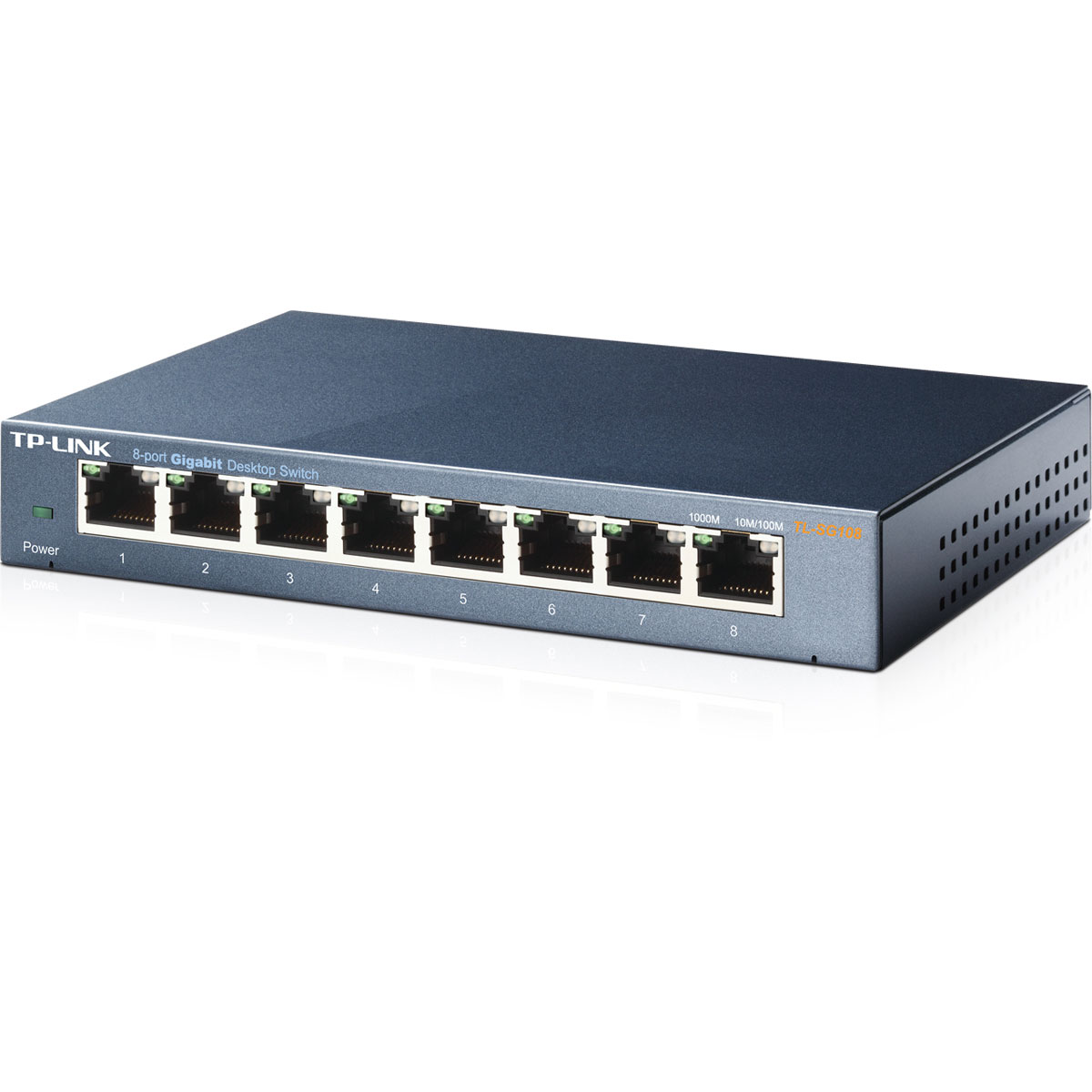 Switch TP-Link 8 ports 10/100/1000 - TL-SG108 - grosbill.com - 2