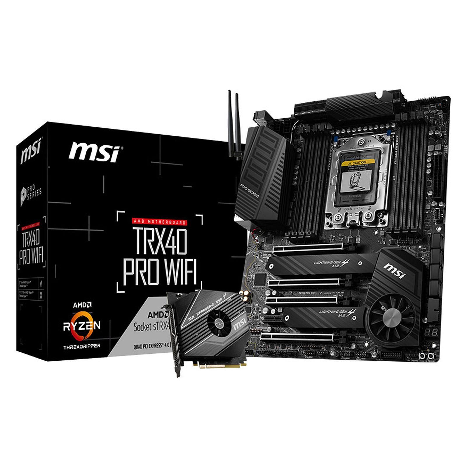 MSI TRX40 PRO WIFI ATX  - Carte mère MSI - grosbill.com - 0