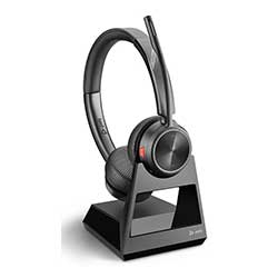POLY 7220 Office Casque Sans fil Arceau Bureau Centre d appels Black
