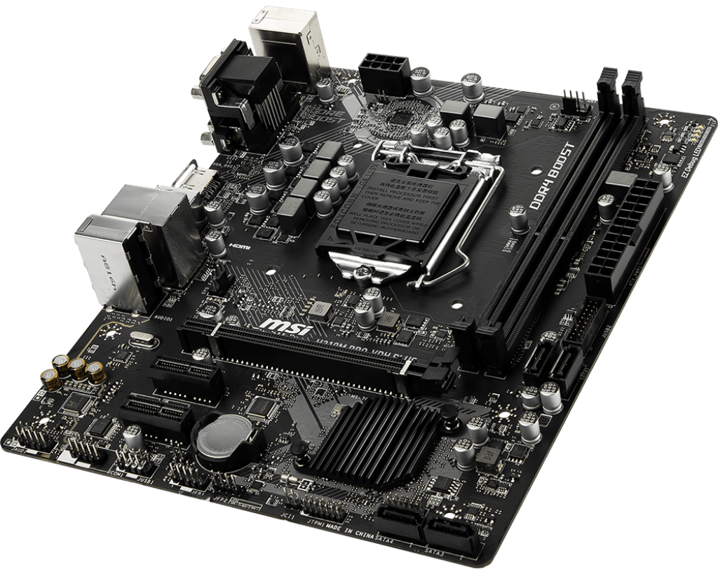 MSI H310M PRO-VDH PLUS Micro-ATX  - Carte mère MSI - grosbill.com - 3