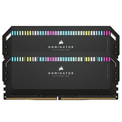 image produit Corsair Dominator Platinum RGB 64Go (2x32Go) DDR5 5200MHz Grosbill