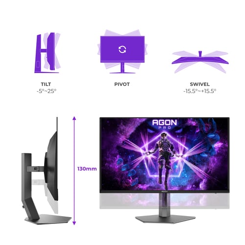 AOC 32 pouces  AG326UZD2 - Ecran PC AOC - grosbill.com - 2