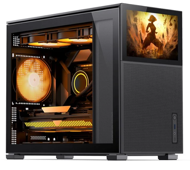 Jonsbo Boitier Jonsbo D31 Mesh Noir-Seconde Vie-Etat Satisfaisant Noir - Boîtier PC - 0