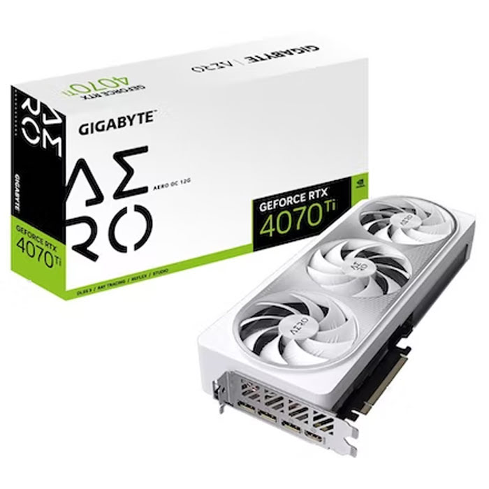 Gigabyte GeForce RTX 4070 Ti AER0 OC 12G - Carte graphique - 0