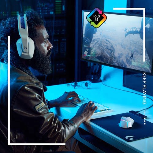 Logitech G502 X PLUS WHITE - Souris PC Logitech - grosbill.com - 4