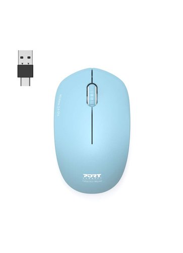 MOUSE COLLECTION WIRELESS - AZUR - Achat / Vente sur grosbill.com - 2