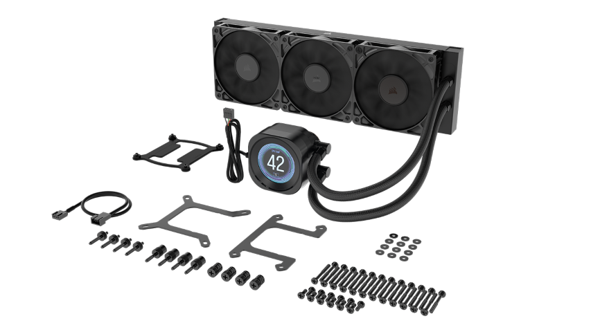 Corsair NAUTILUS 360 RS LCD - 360mm - Noir - Watercooling Corsair - 4