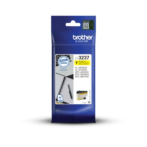 Brother - Jaune - LC3237Y - Achat / Vente Consommable imprimante sur grosbill.com - 0