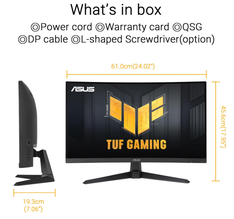 Asus 27 pouces  90LM0AQ1-B01170 - Ecran PC Asus - grosbill.com - 6