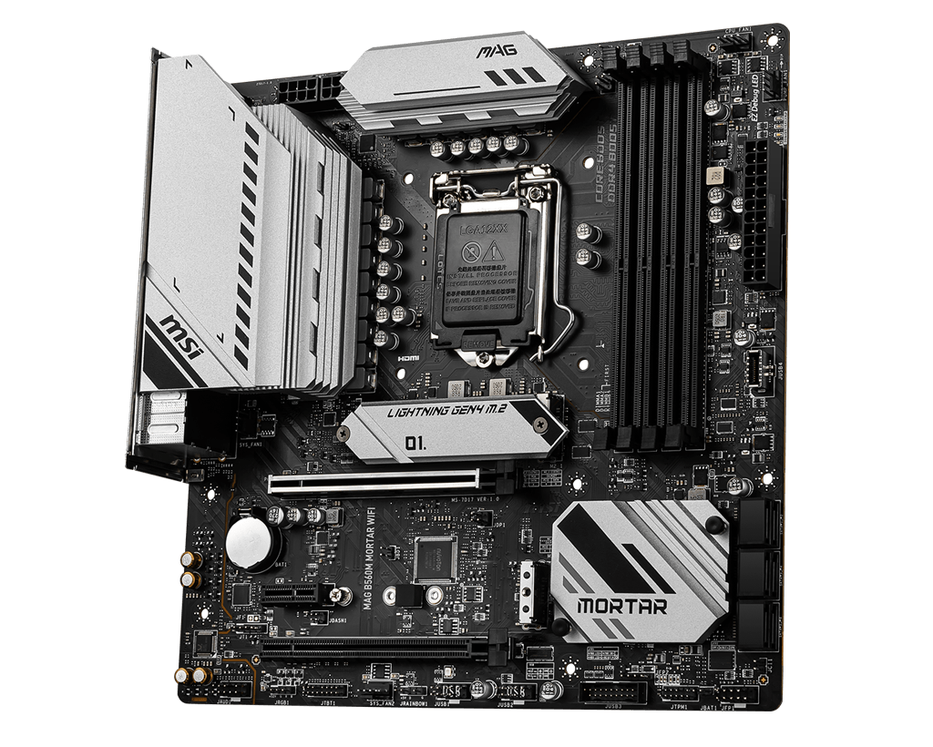 MSI MAG B560M MORTAR WiFi Micro-ATX  - Carte mère MSI - 2