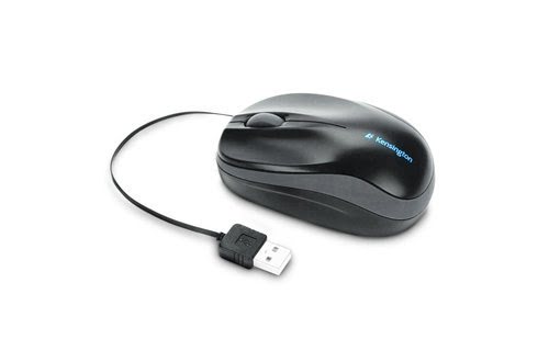 Kensington Pro Fit Retractable Mobile Mouse# - Souris PC - 2