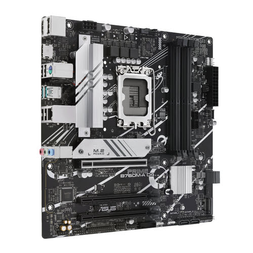 Asus PRIME B760M-A D4 Micro-ATX  - Carte mère Asus - grosbill.com - 2