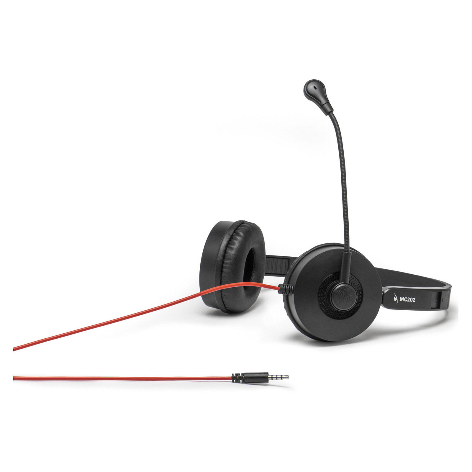 Bluestork MC 202 Stereo Noir - Micro-casque - grosbill.com - 1