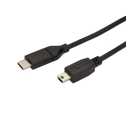 2m USB 2.0 C to Mini B Cable - M/M - Achat / Vente sur grosbill.com - 0