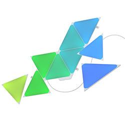 Objet connecté / Domotique Nanoleaf - Shapes Triangles Starter Kit - 9 Pièces