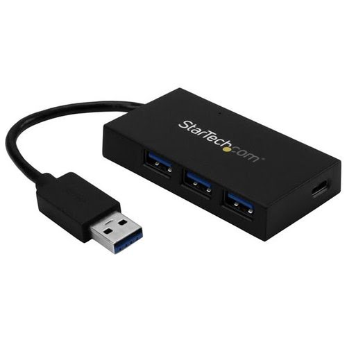 Hub USB 3.0 4 Port - 3x USB A & 1x USB C - Achat / Vente sur grosbill.com - 0